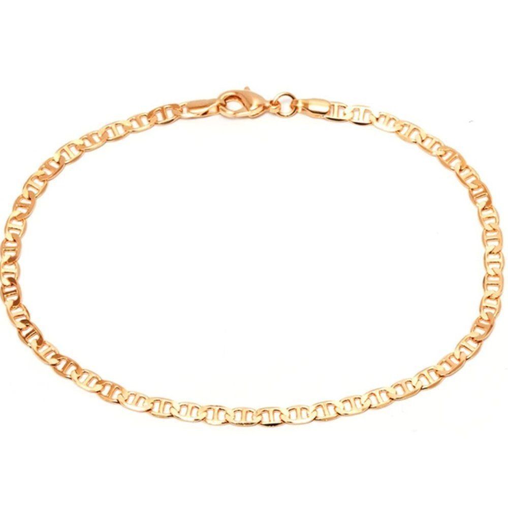 18K Gold Brazilian Anklet! Brand New!